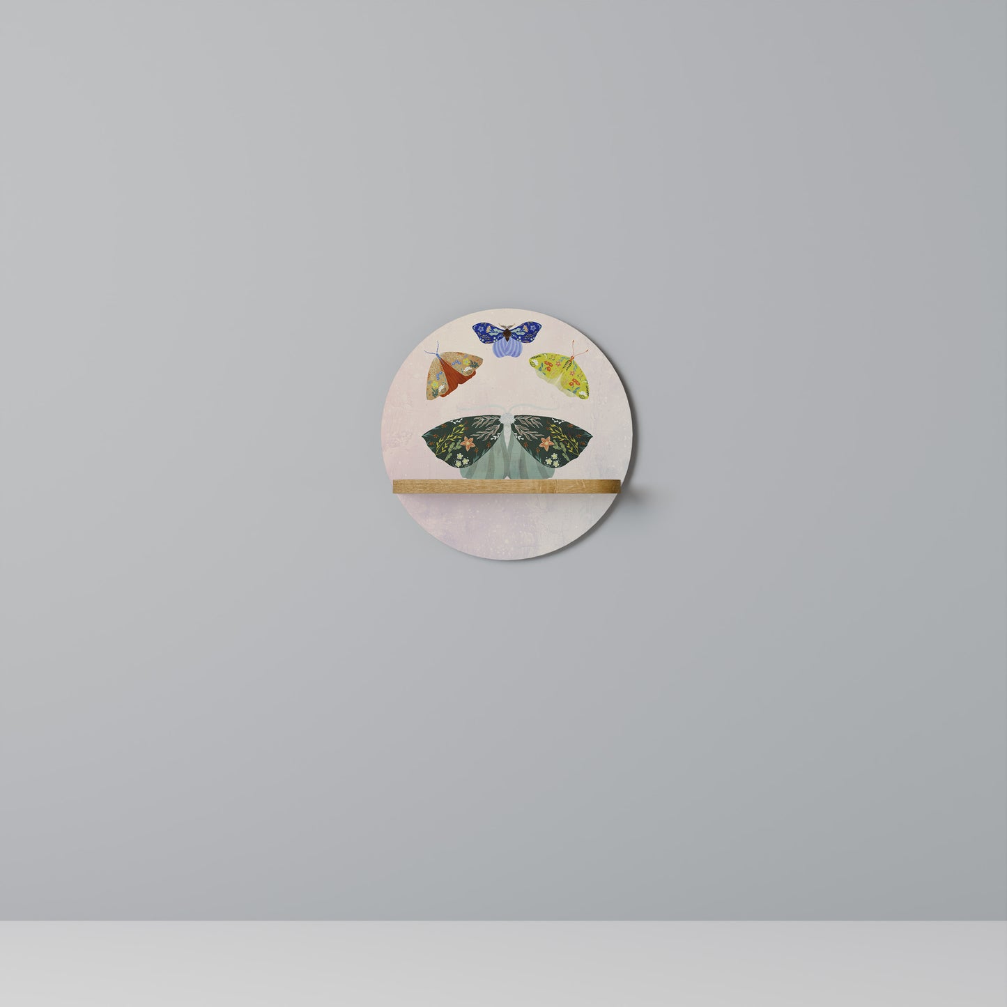 MOTH INTO THE LIGHT Art Shelf