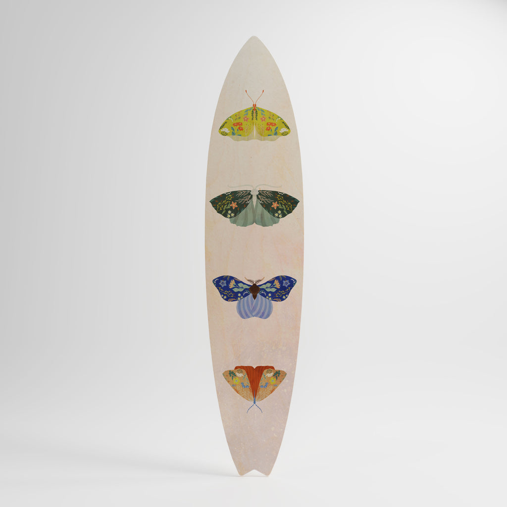 MOTH INTO THE LIGHT Deko-Surfboard