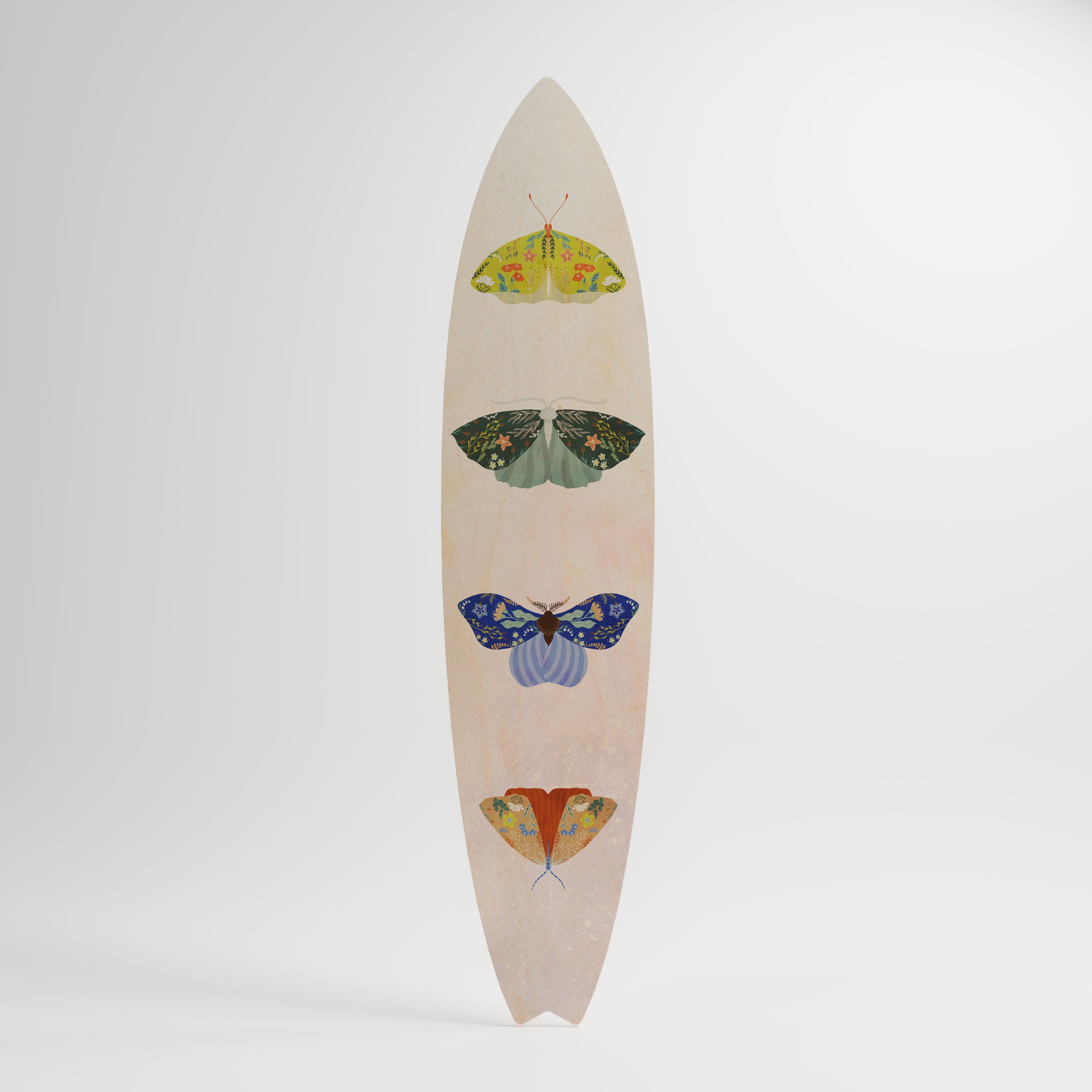 MOTH INTO THE LIGHT Surfboard Decorative Panel
