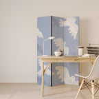 SLOWLY FLOAT Dekorativer Paravent - 3-teilig