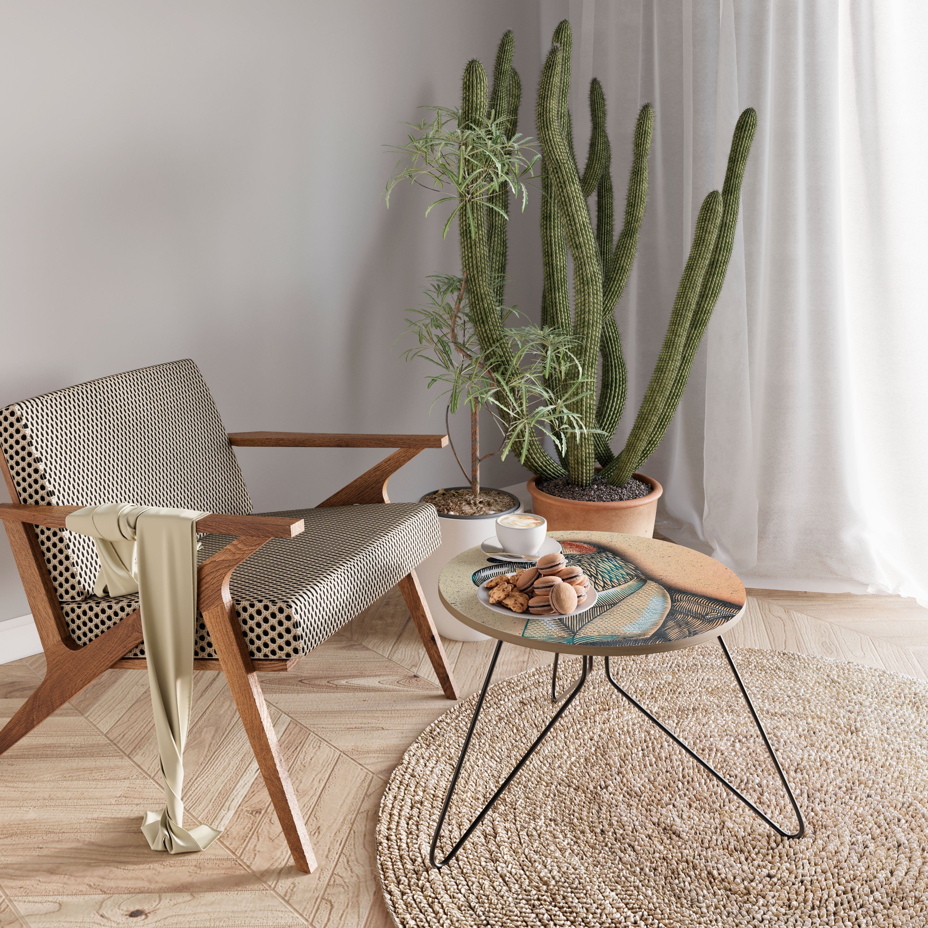 FEATHERED FASHIONISTA Couchtisch 60