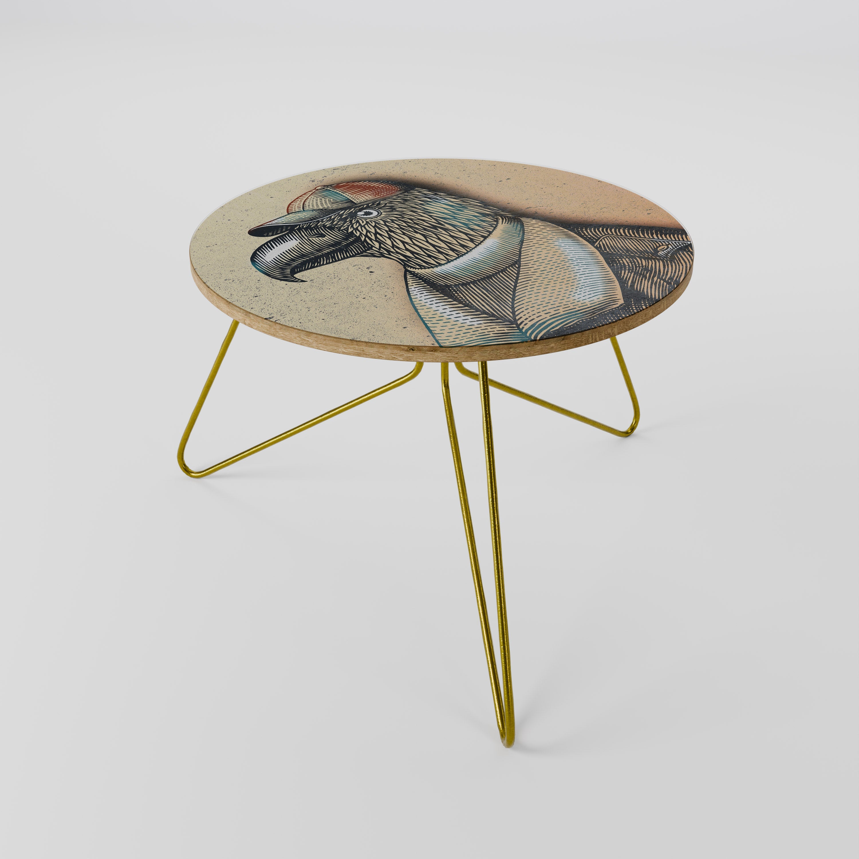 FEATHERED FASHIONISTA Couchtisch 60