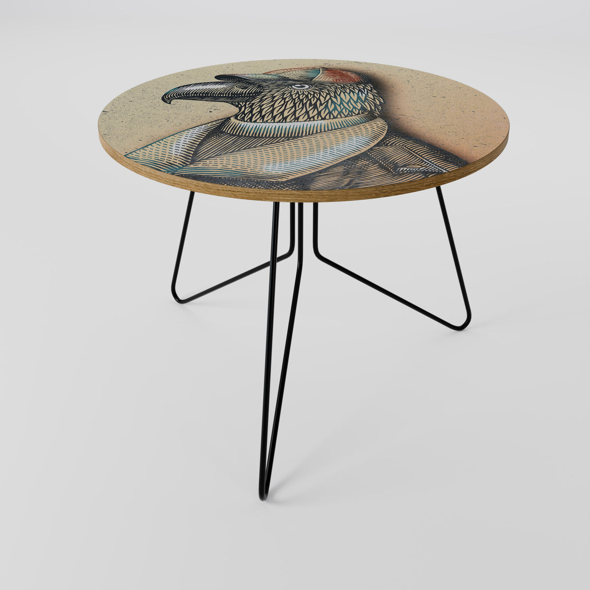 FEATHERED FASHIONISTA Couchtisch