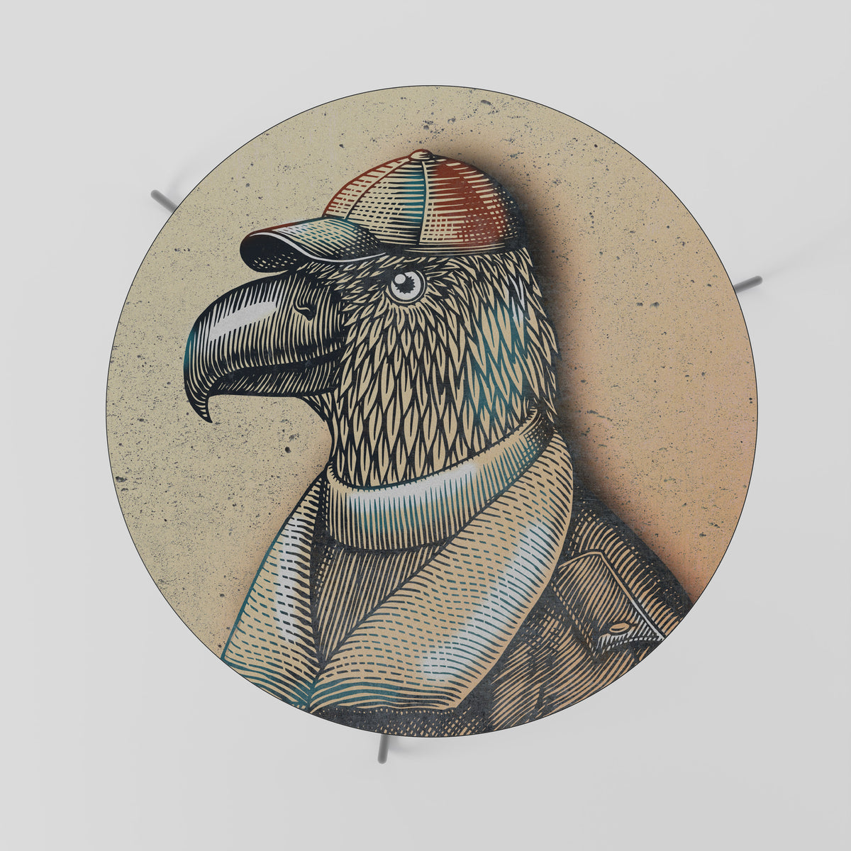 FEATHERED FASHIONISTA Couchtisch