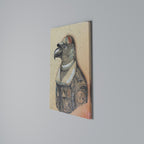 FEATHERED FASHIONISTA Vertical Canvas Print