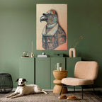 FEATHERED FASHIONISTA Peel and Stick Vertical Poster