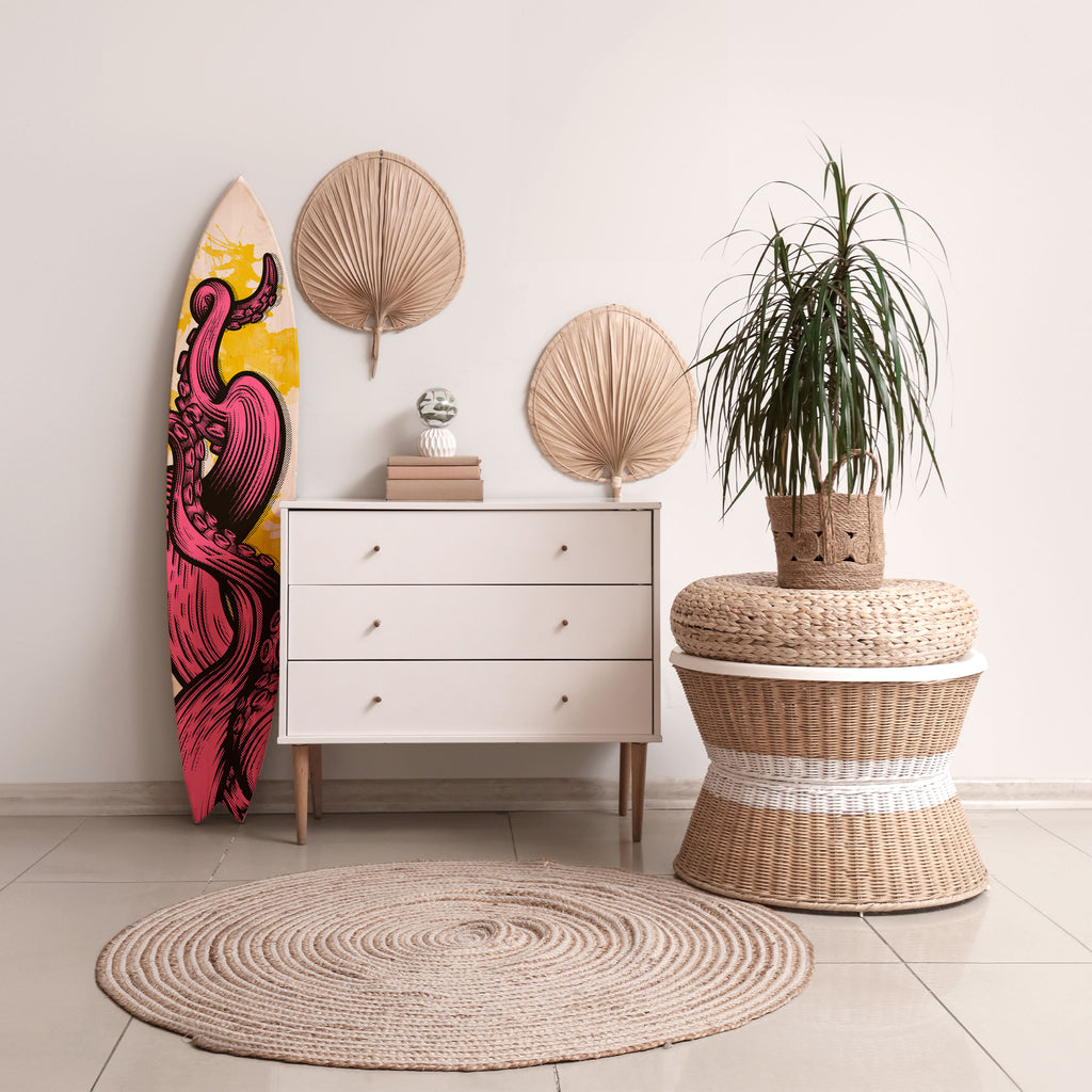 TENTACKLES DANCE Deko-Surfboard