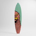 GODZILLA WELCOME Deko-Surfboard
