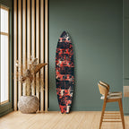 SPLASHED SONATA Surfboard Decorative Panel