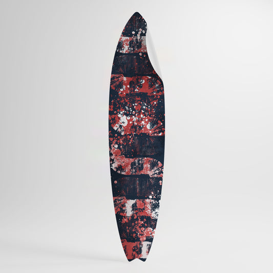 SPLASHED SONATA Surfboard-Wandsticker