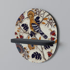 EMINENT HOOPOE Ovales Kunstregal in Schwarz