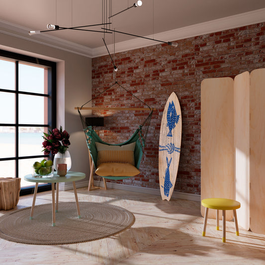 MARINE CREATURES Deko-Surfboard