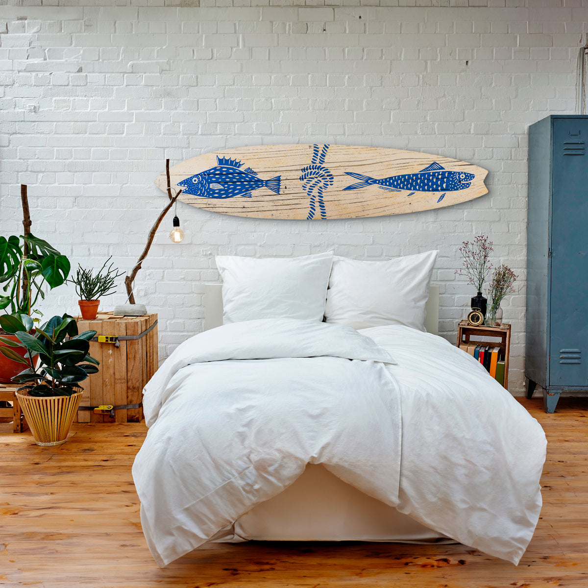 MARINE CREATURES Surfboard Decorative Panel