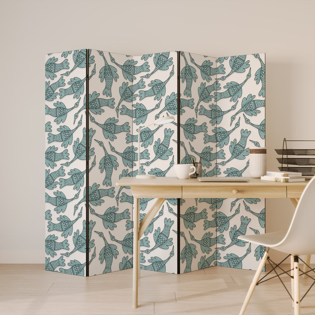 WATERSPOUT SONGIBIRD 5-teiliger Paravent