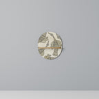 ALMONDINE SONGBIRD Ovales Kunstregal in Eiche-Optik