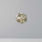 ALMONDINE SONGBIRD Rundes Kunstregal in Eiche-Optik