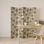 ALMONDINE SONGBIRD Dekorativer Paravent - 4-teilig