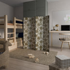 ALMONDINE SONGBIRD Dekorativer Paravent - 4-teilig