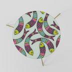 INDIAN FISH Couchtisch Ø 60 cm