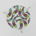 INDIAN FISH Couchtisch Ø 60 cm