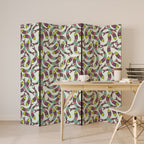 INDIAN FISH 5-Panel Room Divider