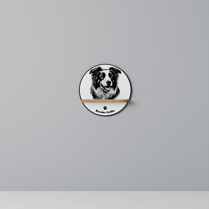 BORDER COLLIE Dekoratives Wandregal