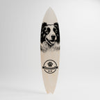 BORDER COLLIE Deko-Surfboard