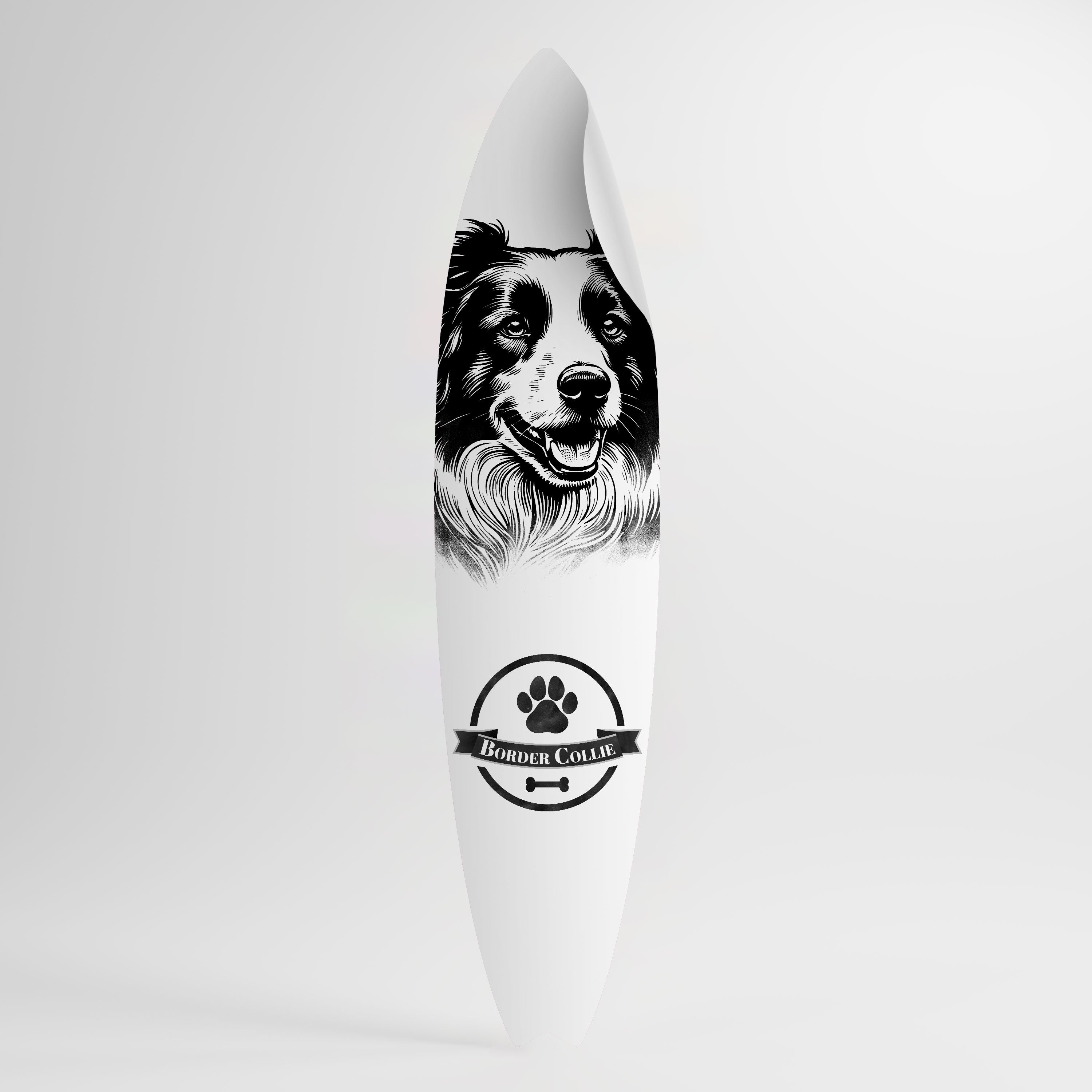 BORDER COLLIE Surfboard-Wandsticker