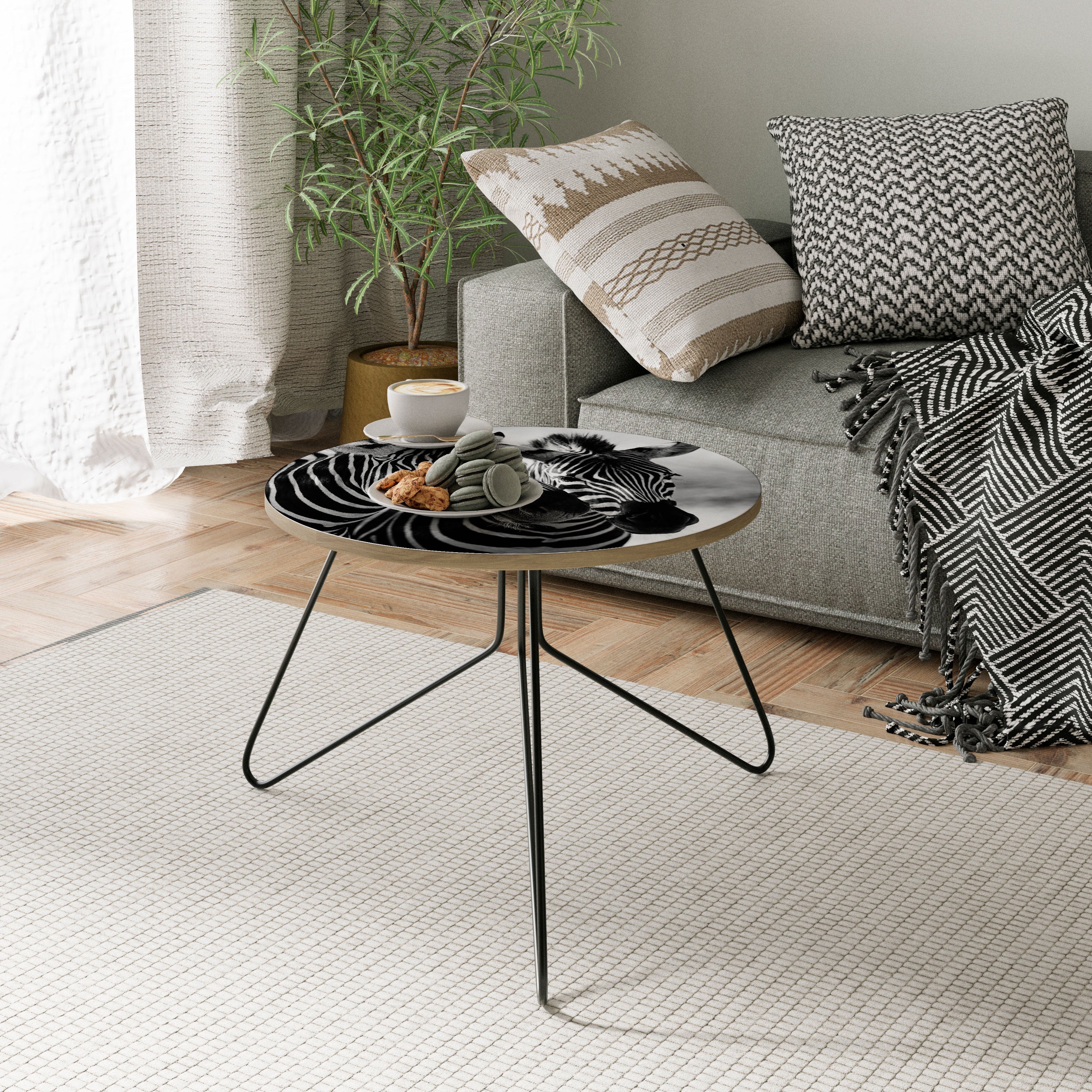 STRIPED SYMPHONY Couchtisch 60