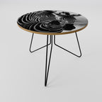 STRIPED SYMPHONY Couchtisch Ø 69 cm