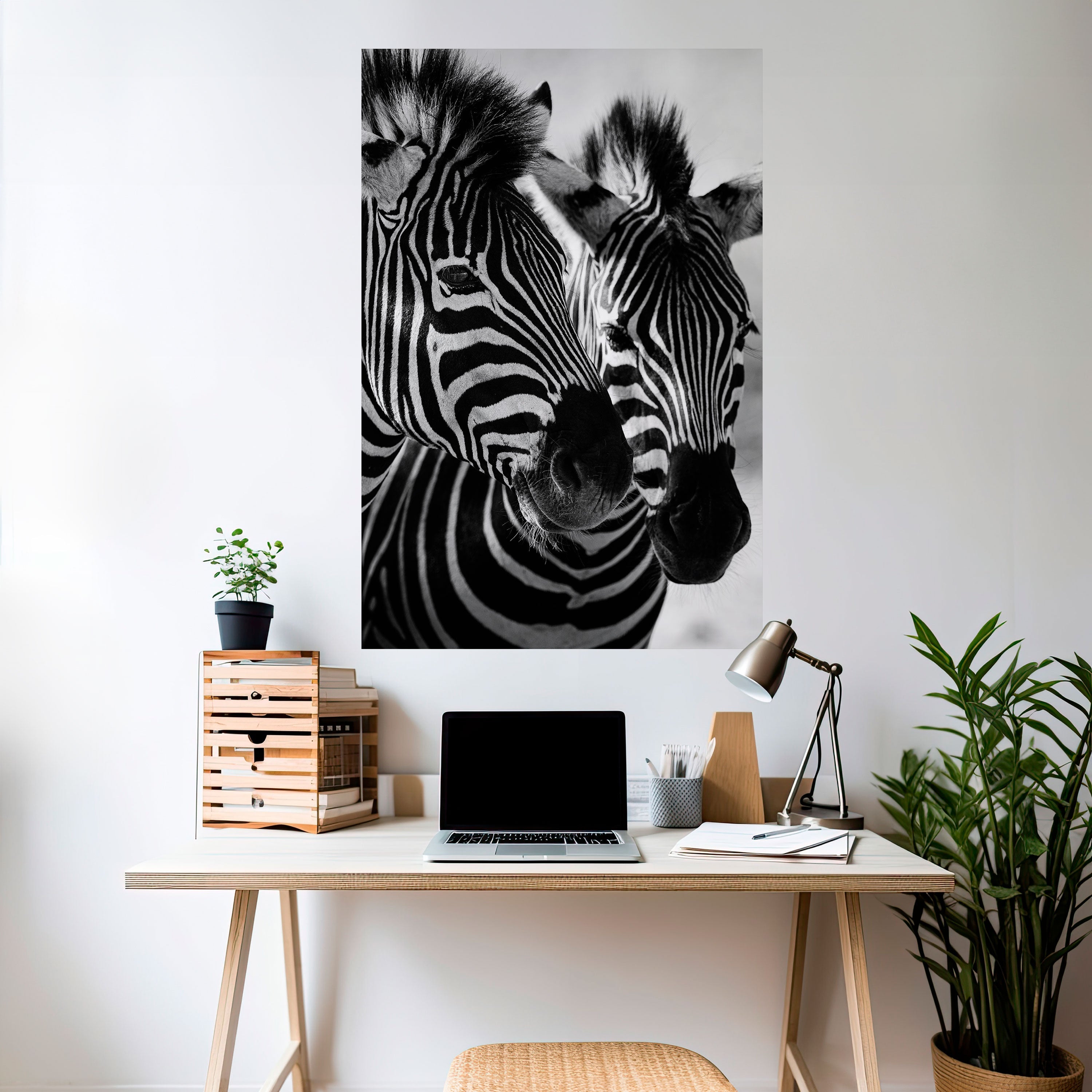 STRIPED SYMPHONY Vertikales Poster zum Abziehen und Aufkleben