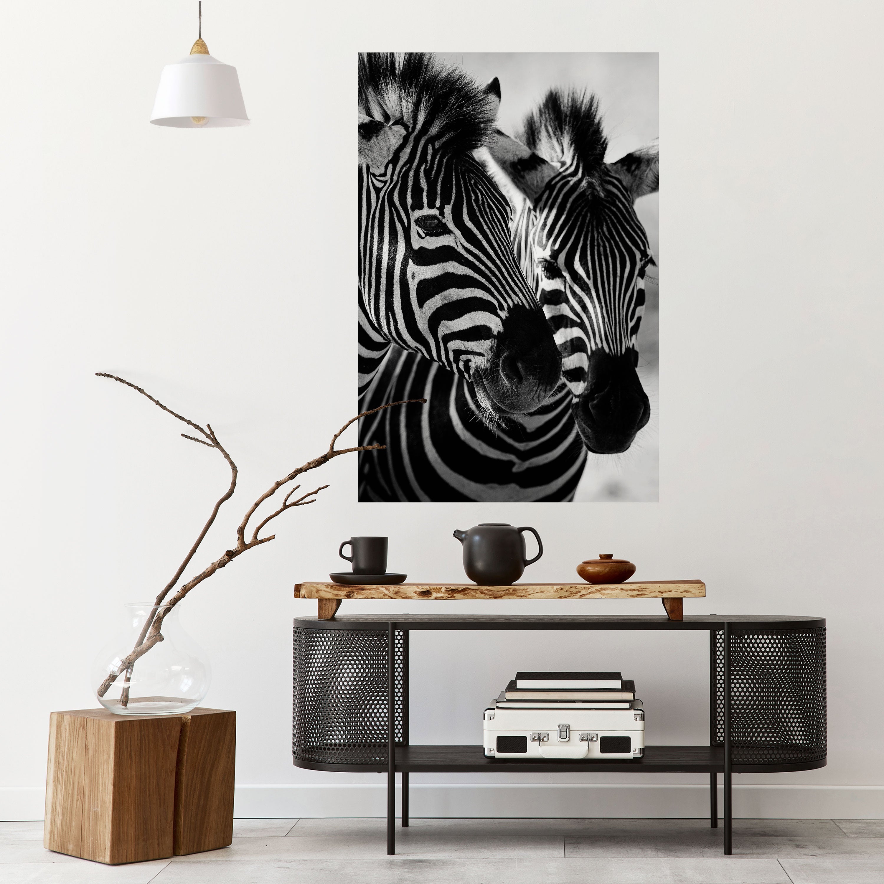 STRIPED SYMPHONY Vertikales Poster zum Abziehen und Aufkleben