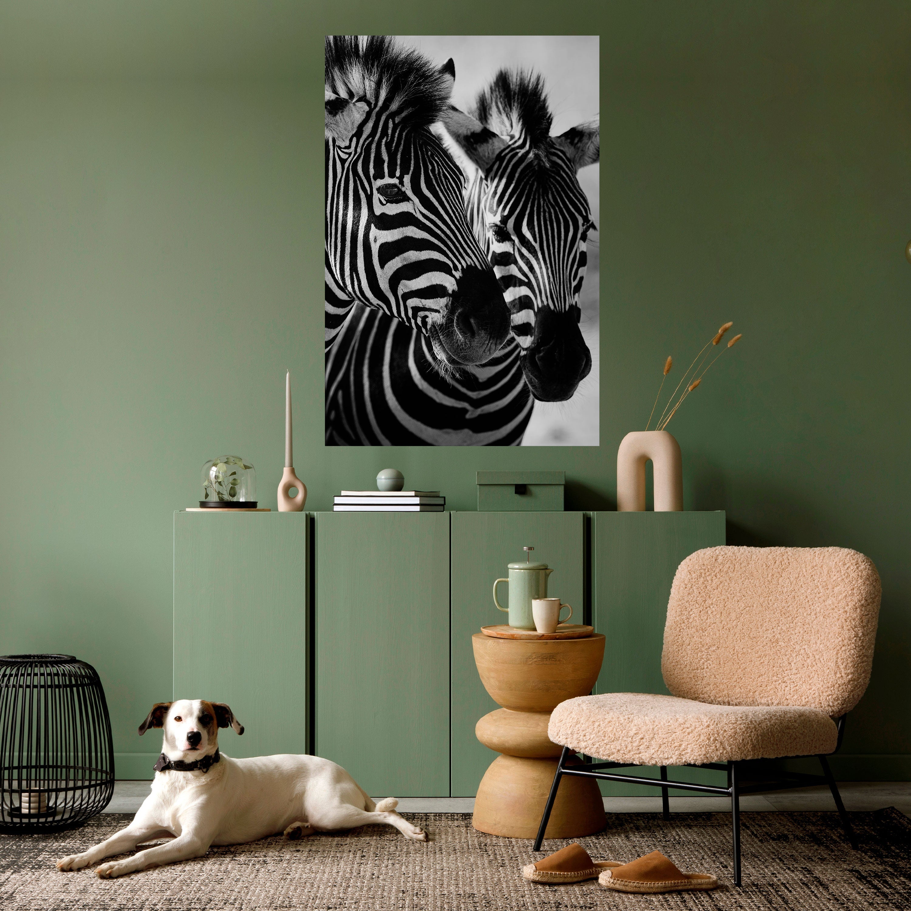 STRIPED SYMPHONY Vertikales Poster zum Abziehen und Aufkleben