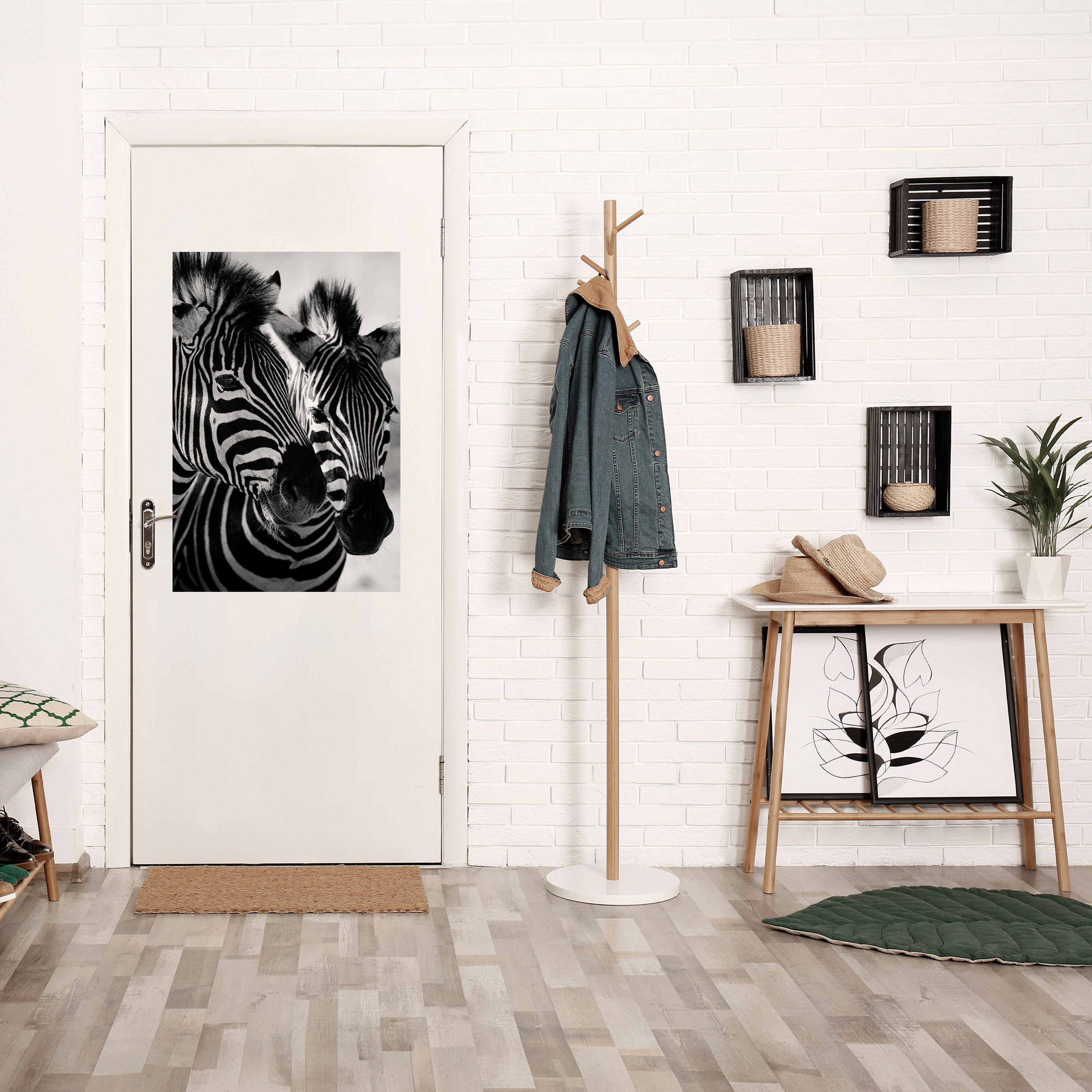 STRIPED SYMPHONY Vertikales Poster zum Abziehen und Aufkleben