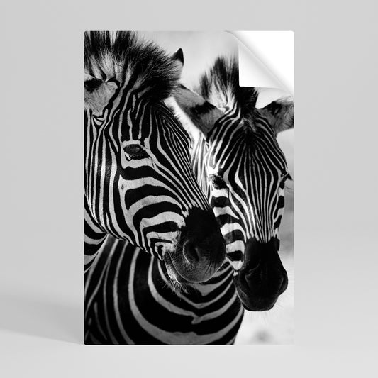 STRIPED SYMPHONY Selbstklebendes Poster - Hochformat