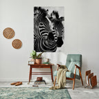 STRIPED SYMPHONY Peel and Stick Vertical Poster