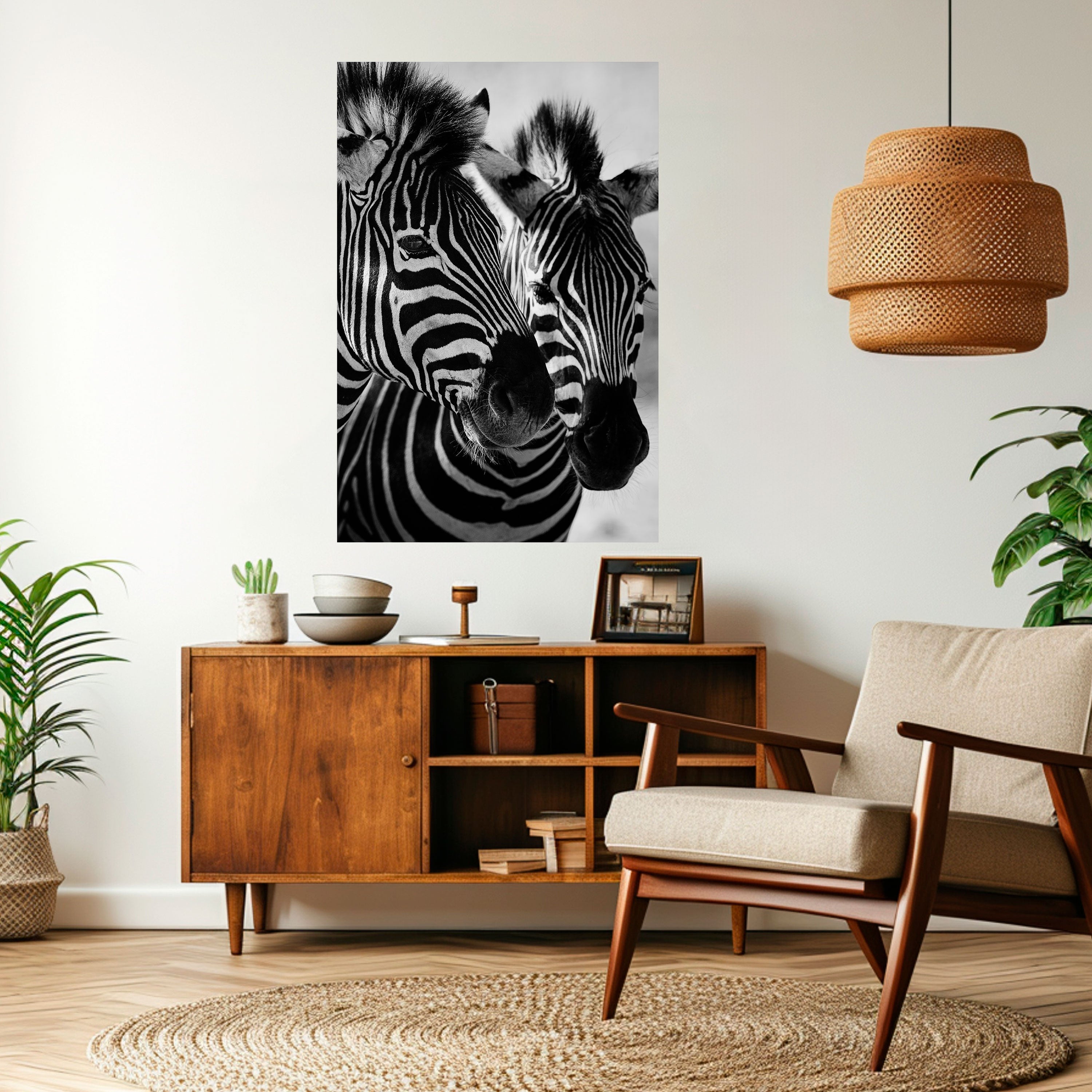 STRIPED SYMPHONY Vertikales Poster zum Abziehen und Aufkleben