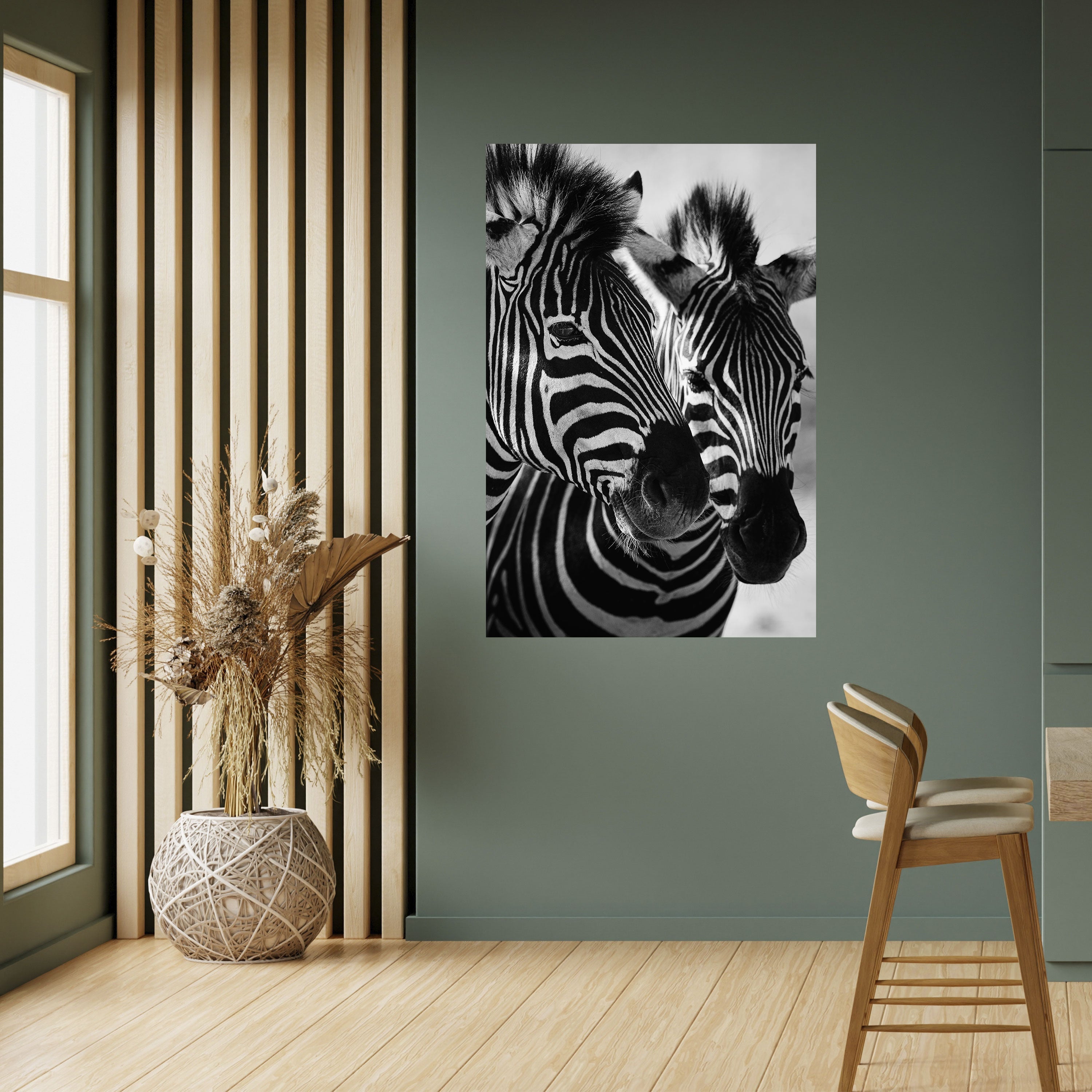 STRIPED SYMPHONY Vertikales Poster zum Abziehen und Aufkleben