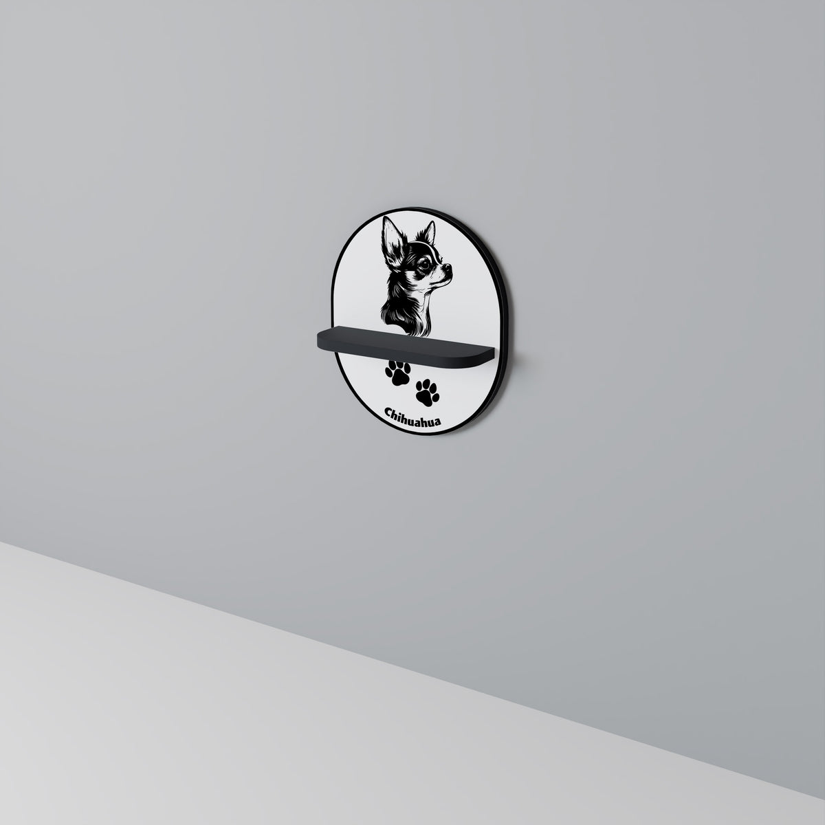 CHIHUAHUA DOG Art Shelf