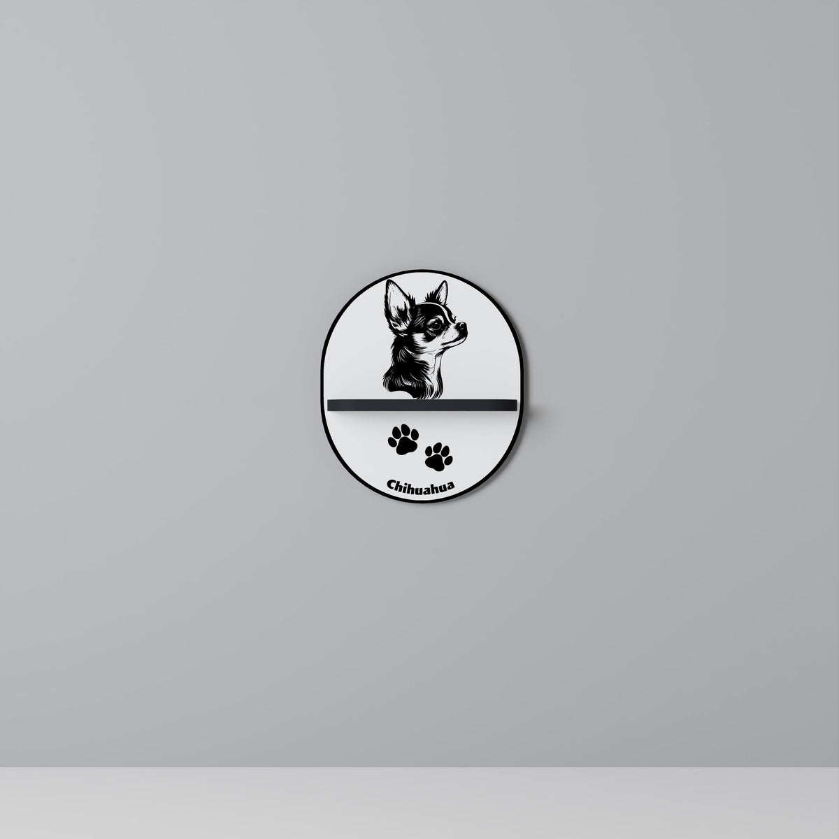 CHIHUAHUA DOG Art Shelf