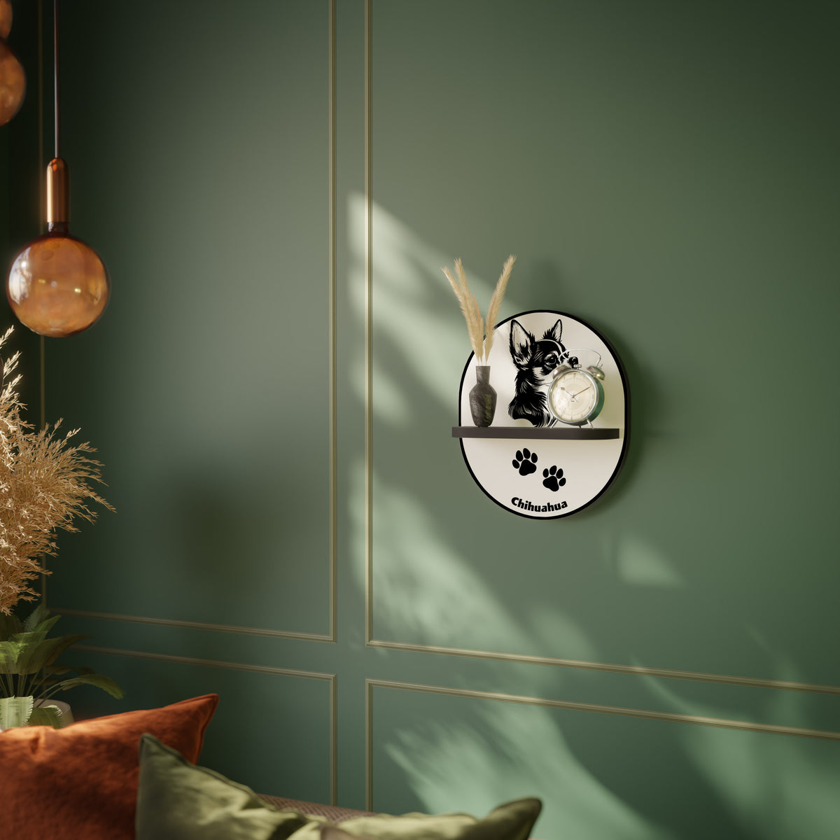 CHIHUAHUA DOG Art Shelf