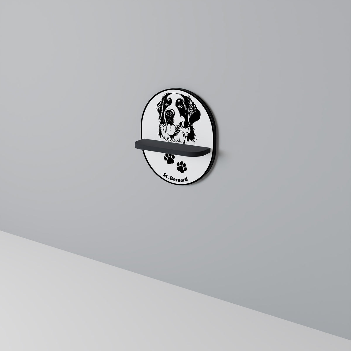 SAINT BERNARD Art Shelf