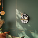 SAINT BERNARD Ovales Kunstregal in Eiche-Optik