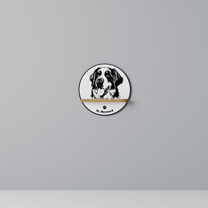 SAINT BERNARD Dekoratives Wandregal