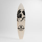 SAINT BERNARD Deko-Surfboard