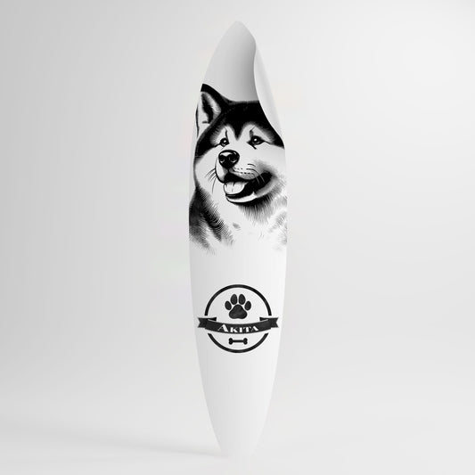 AKITA DOG Surfboard-Wandsticker