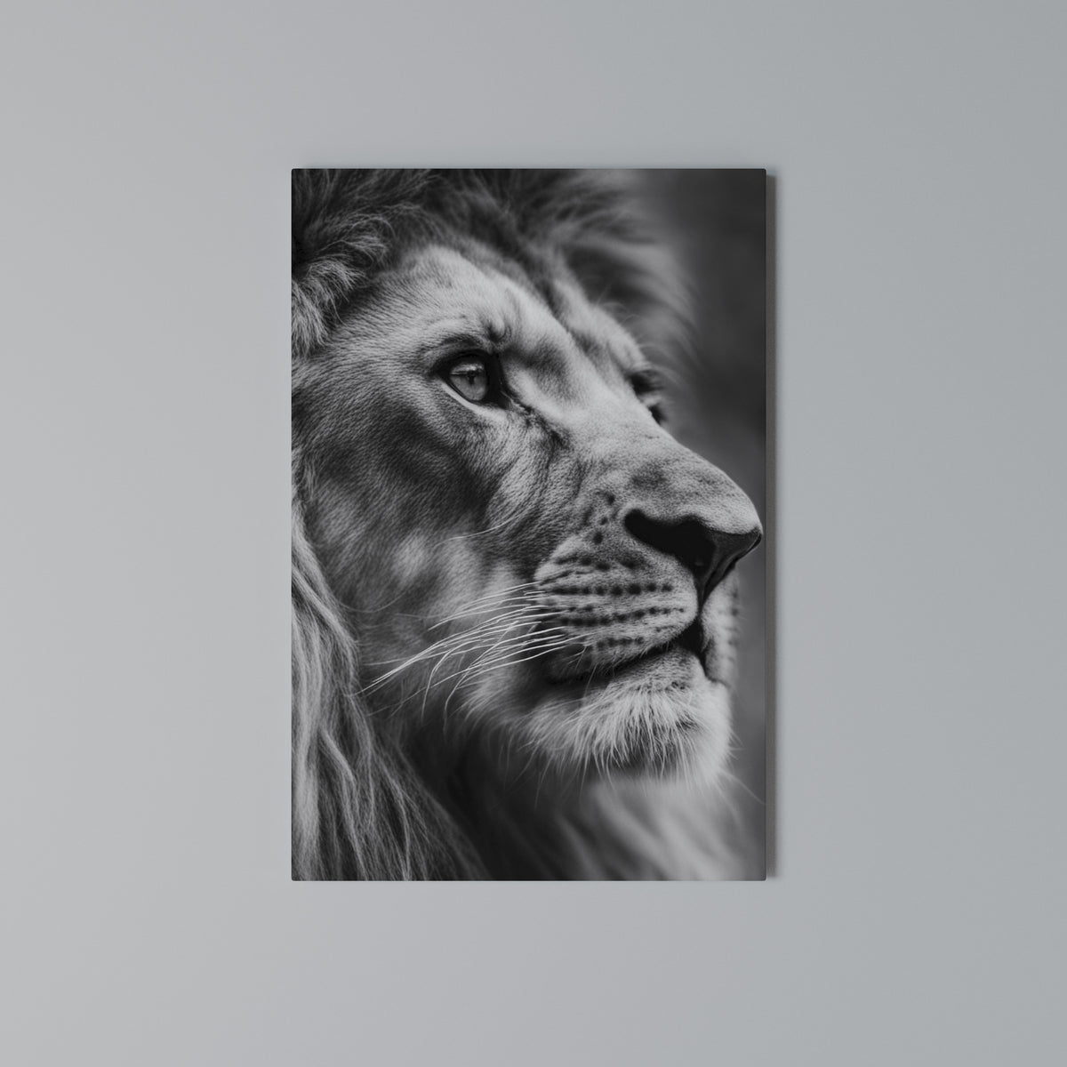 ROYAL REFLECTION Vertical Canvas Print