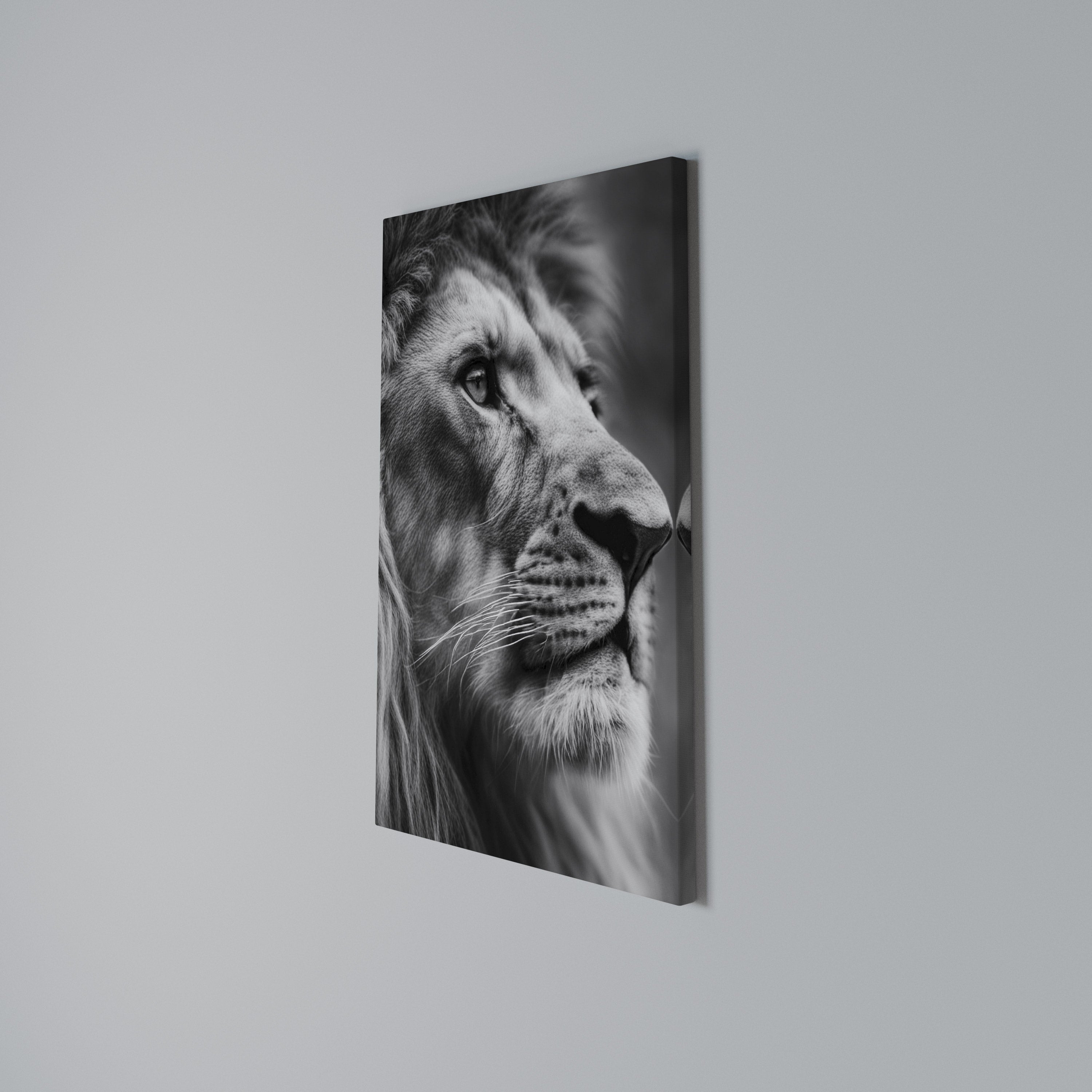 ROYAL REFLECTION Vertical Canvas Print