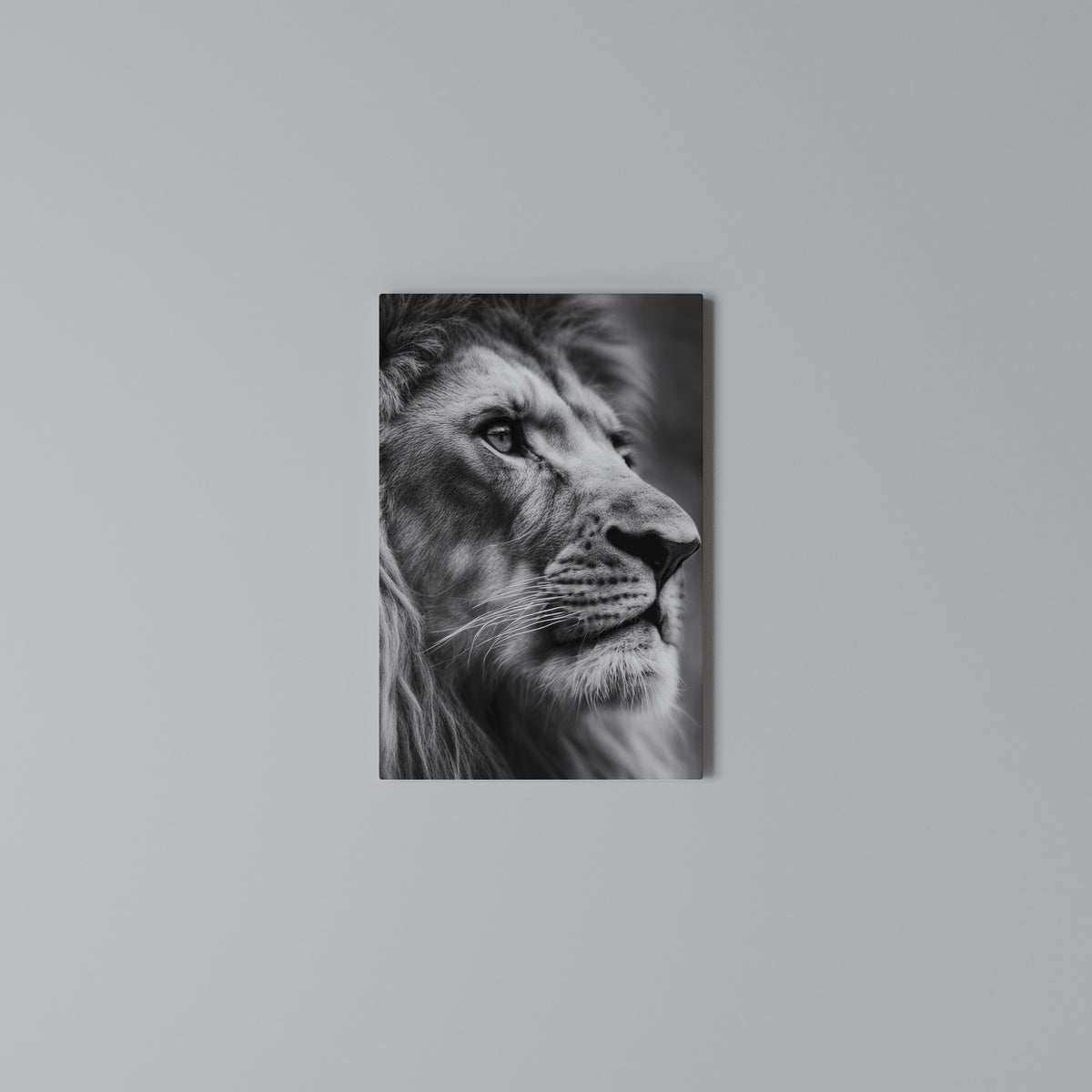 ROYAL REFLECTION Vertical Canvas Print