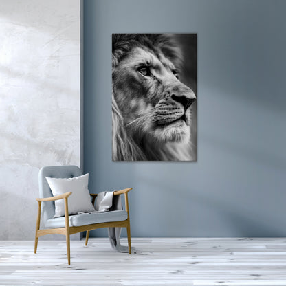 ROYAL REFLECTION Vertical Canvas Print
